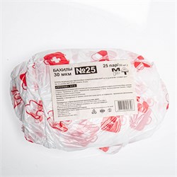 Бахилы ДЕТСКИЕ стандарт белые с рис. 50пар/уп. 159-20652