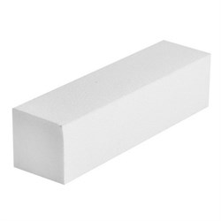 Бафик для ногтей белый 10х2,5х2,5см 600-847