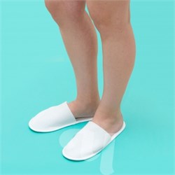 Тапочки махровые эконом с закрытым мысом Чистовье 601-712