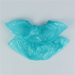 Бахилы двойные ЭКСТРА СУПЕР 60мкм бирюзовые 1000пар/уп.  6633