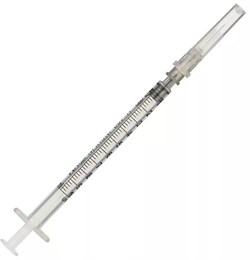Шприц инсулиновый 1 мл.  100шт/уп  Без НДС 12012
