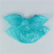 Бахилы двойные ЭКСТРА СУПЕР 60мкм бирюзовые 1000пар/уп.  6633