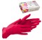Перчатки нитриловые смотровые ECOLAT красные М 50 пар/уп 604-407