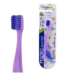 Щетка зубная детская (от 3 до 5 лет)  PESITRO (Ultra soft 7680) - фото 11357