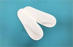 Тапочки на жесткой подошве с закрытым мысом пенополиэтилен 25пар/уп  Чистовье 00-225-1