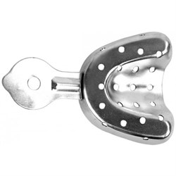 Ложка для снятия слепков металл. для верхн. челюсти №3 159-2612