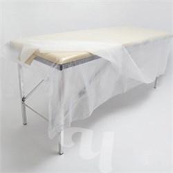 Простыня полиэтилен 25 мкр прозрачный  200*160 25 шт/уп Чистовье 00-139