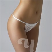Трусы бикини женские белый Спанбонд 25шт/уп Чистовье 01-601