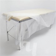 Простыня полиэтилен 25 мкр прозрачный  200*230 25 шт/уп Чистовье 00-141