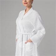 Халат вафельный Кимоно белый р 50 1шт 03-223