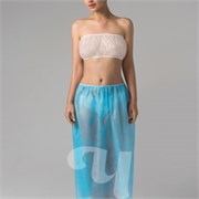 Парео на резинке. голубой спанбонд 01-685