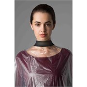 Воротнички Спанлейз Черный 7*40 100 шт/уп Чистовье 603-233